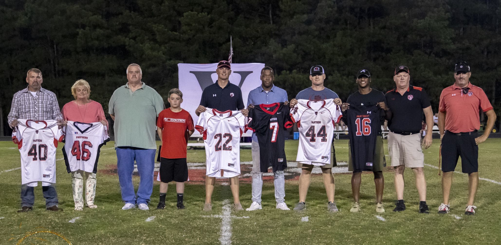 PHOTO: Players through the decades honored